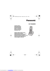 Panasonic KX-TGA648EX Bedienungsanleitung