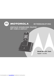 Motorola ME4251 DUO Betriebsanleitung