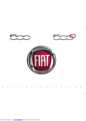 Fiat 500C Betriebsanleitung