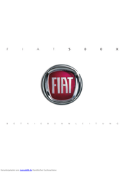 Fiat 500 X Betriebsanleitung