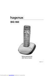 Hagenuk BIG 960 Bedienungsanleitung