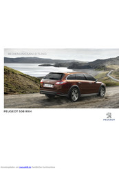 Peugeot 508 RXH Bedienungsanleitung