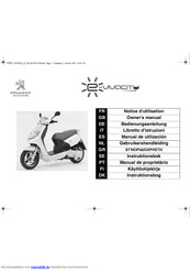 Peugeot E-vivacity Bedienungsanleitung