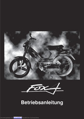 Peugeot Fox Betriebsanleitung