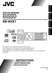 JVC KD-AVX1 Bedienungsanleitung