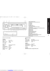 Caliber mcd 171 Schnellstartanleitung