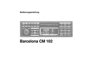 Blaupunkt Barcelona CM 102 Bedienungsanleitung