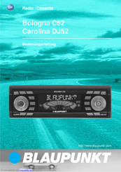 Blaupunkt Carolina DJ52 Einbauanleitung