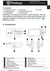 Prestigio Roadrunner 530A5GPS Schnellstartanleitung