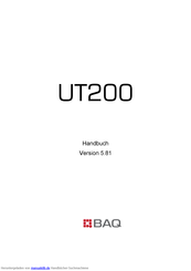 BAQ UT200 Handbuch