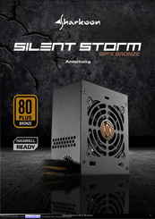 Sharkoon SilentStorm SFX 450 Bronze Anleitung