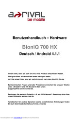 A-Rival BioniQ 700 HX Benutzerhandbuch