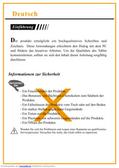 Aiptek Hyperpen 8000U Handbuch