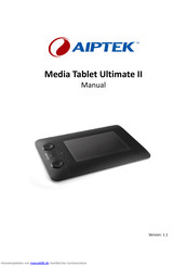 Aiptek Media Tablet Ultimate II Handbuch