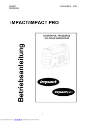impact IMPACT Betriebsanleitung