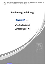 Comfee WM LCD 7014 A+ Bedienungsanleitung