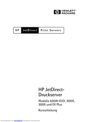 HP EX Plus Kurzanleitung