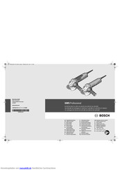 Bosch GWS Professional 13-125 CI Originalbetriebsanleitung