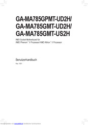 Gigabyte GA-MA785GMT-UD2H Benutzerhandbuch
