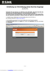 D-Link DIR-506L Anleitung