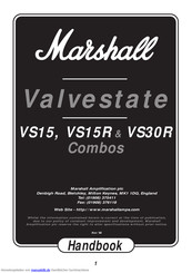 Marshall Amplification VS30R Anleitung