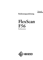 Eizo FlexScan F56 Bedienungsanleitung