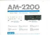 Akai AM-2200 Bedienungsanleitung