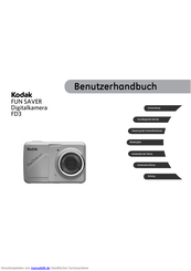 Kodak FUN SAVER FD3 Benutzerhandbuch