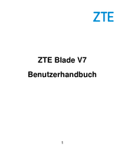 Zte Blade V7 Lite Benutzerhandbuch