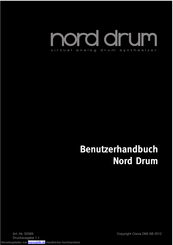 Clavia Nord Drum Benutzerhandbuch