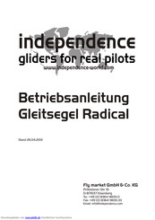 Independence Radical Betriebsanleitung