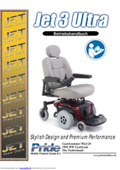 Pride Mobility Jet 3 Ultra Betriebshandbuch