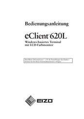 Eizo eClient 620L Bedienungsanleitung