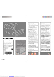 HP Designjet T1120 SD-MFP Montageanleitung