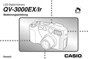 Casio QV-3000EX/Ir Bedienungsanleitung