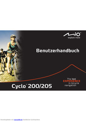 Mio Cyclo 205 Benutzerhandbuch