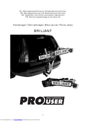 PROUSER 91533 Briljant Montageanleitung