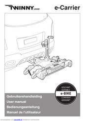 Twinny Load e-Carrier Bedienungsanleitung