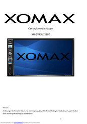 Xomax XM-2VRSU723BT Anleitung
