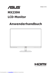 Asus MX239H Anwenderhandbuch