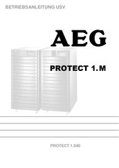 AEG protect 1.M Betriebsanleitung