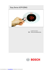 Bosch Easy ICP-EZM2 Handbuch