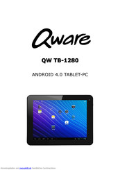 Qware QW TB-1280 Benutzerhandbuch