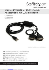 StarTech.com ICUSB2322F Bedienungsanleitung