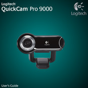 Logitech QuickCam pro 9000 Handbuch
