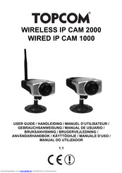 Topcom WIRELESS IP CAM 2000 Gebrauchsanweisung