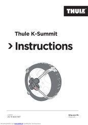 Thule K-Summit Instructions