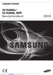 Samsung Techwin SNR-3200 Benutzerhandbuch