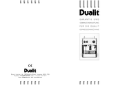 Dualit ESPRESSOMASCHINE Gebrauchsanleitung
