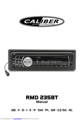 Caliber RMD235BT Bedienungsanleitung